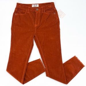 We the free people rust corduroy